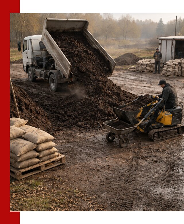 Кислый торф в доставке по выгодным ценам в Верхней Пышме