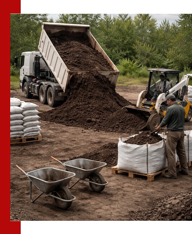 Доставка и продажа торфогрунта в Верхней Пышме оптом и в розницу