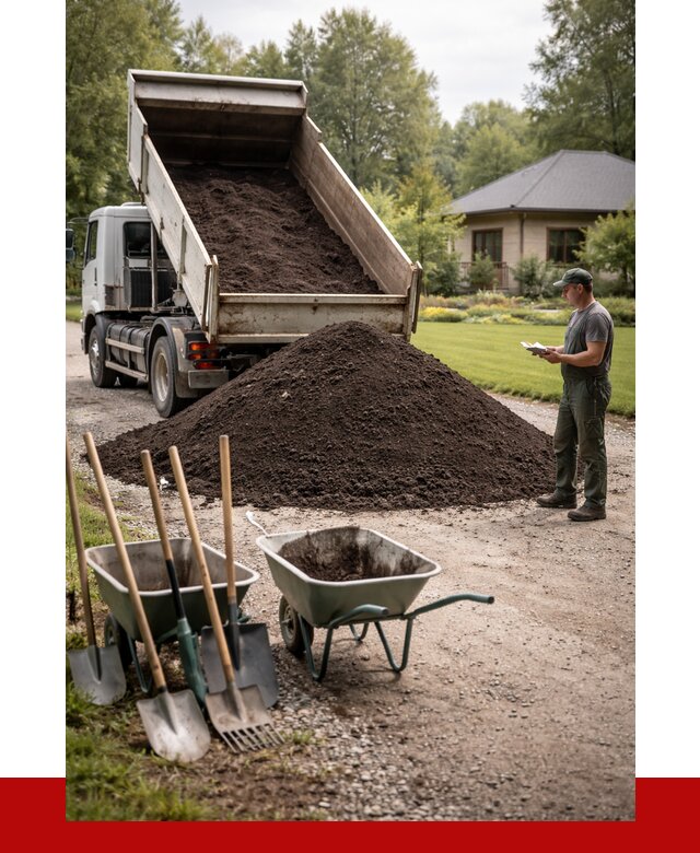 Купить чернозем с доставкой в Верхней Пышме от 1847 р. | ПРОНЕРУДВрх