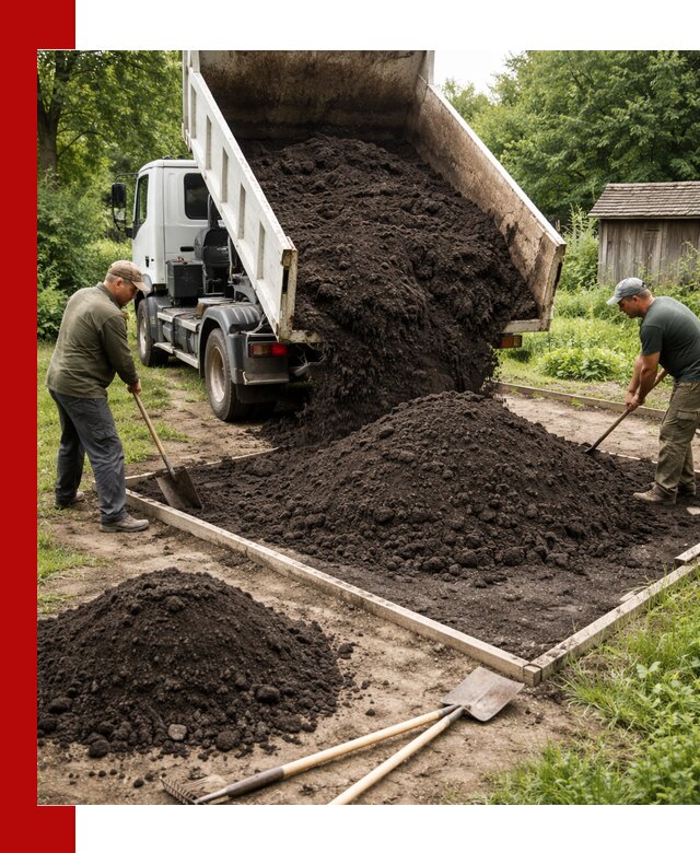 Купить чистый чернозем для огорода с доставкой в Верхней Пышме