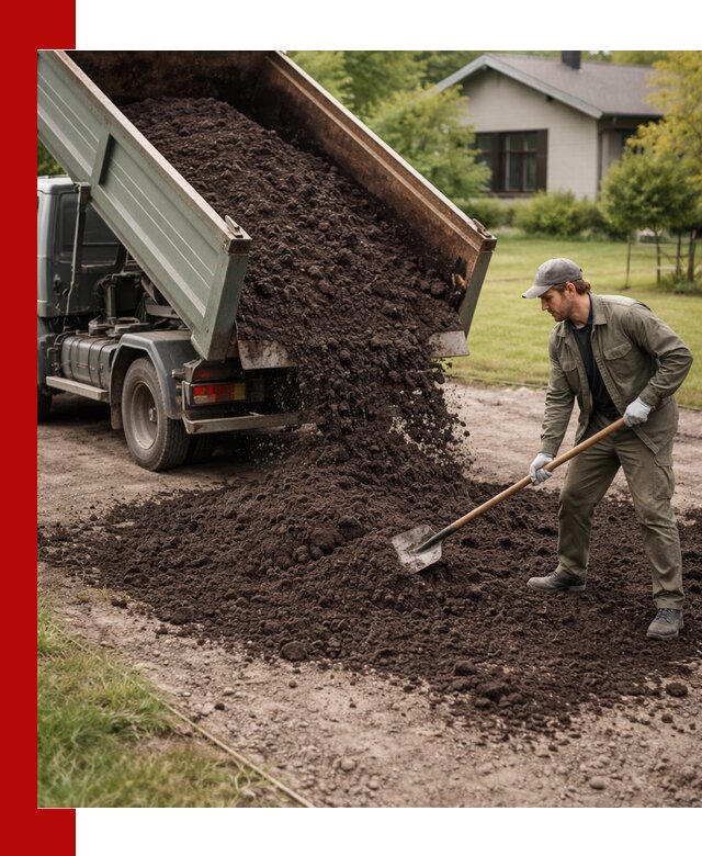 Чернозем для газона с доставкой в Верхней Пышме быстро и качественно