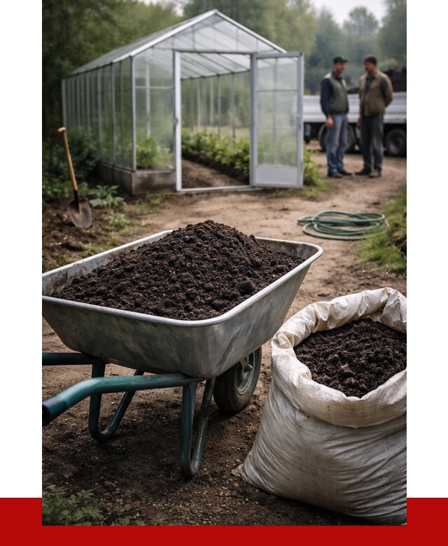 Чернозем для теплицы в Верхней Пышме с доставкой от 1539 р. | ПРОНЕРУДВрх