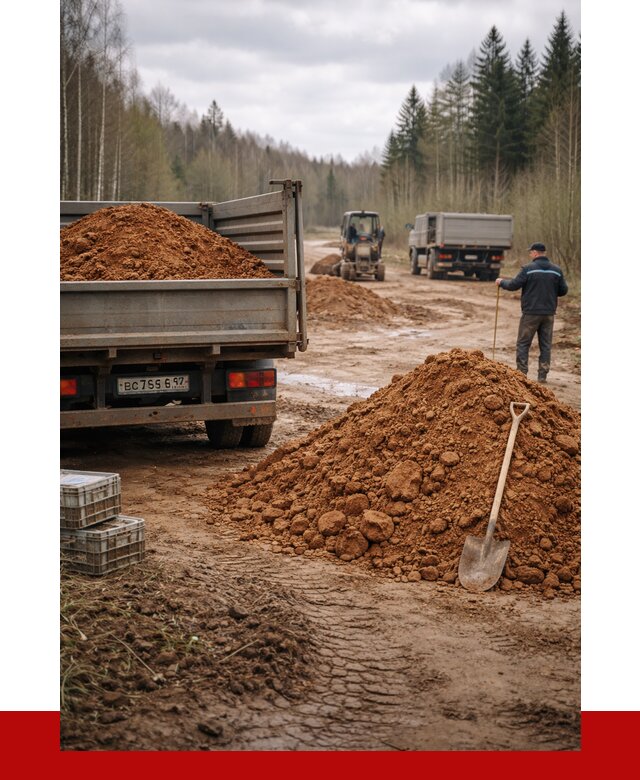 Глина и суглинки в Верхней Пышме от 4617 р. за куб | ПРОНЕРУДВрх