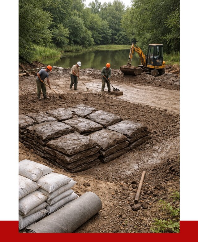 Купить глину для пруда в Верхней Пышме от 4617 р. с доставкой | ПРОНЕРУДВрх
