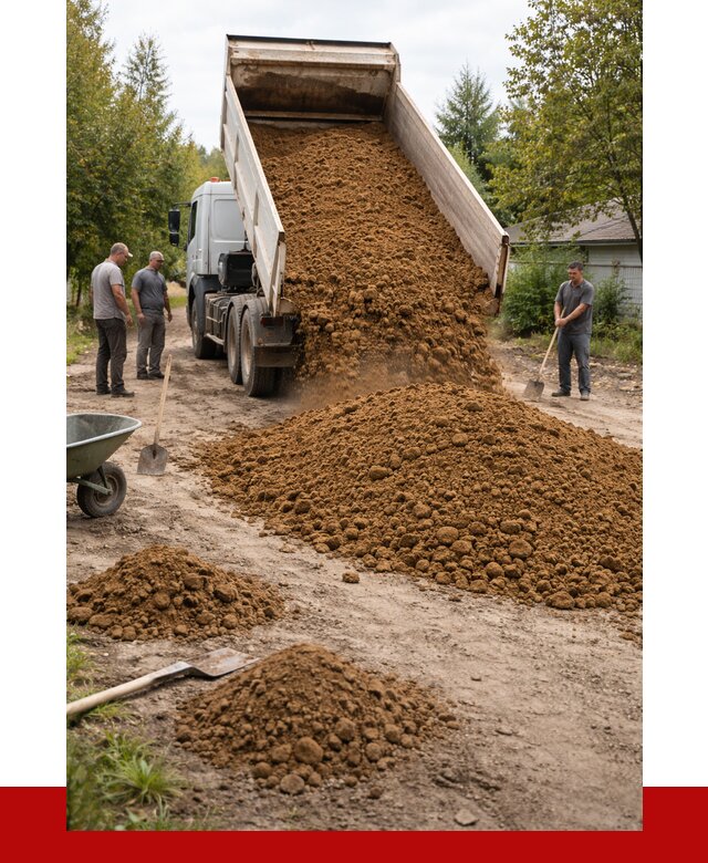 Купить суглинок с доставкой в Верхней Пышме от 2565 р. за куб | ПРОНЕРУДВрх