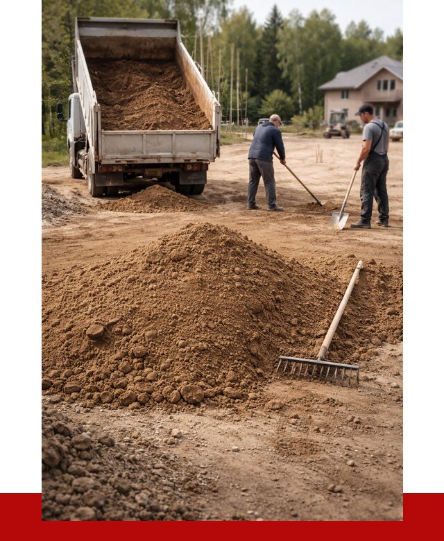 Суглинок для планировки в Верхней Пышме с доставкой от 4309 р. | ПРОНЕРУДВрх
