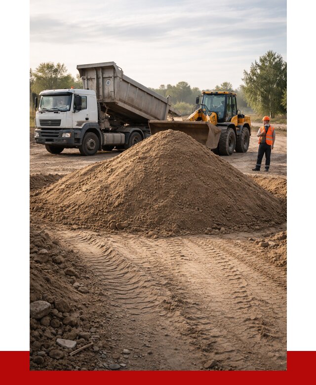 Купить песчаный грунт с доставкой в Верхней Пышме от 4309 р. | ПРОНЕРУДВрх