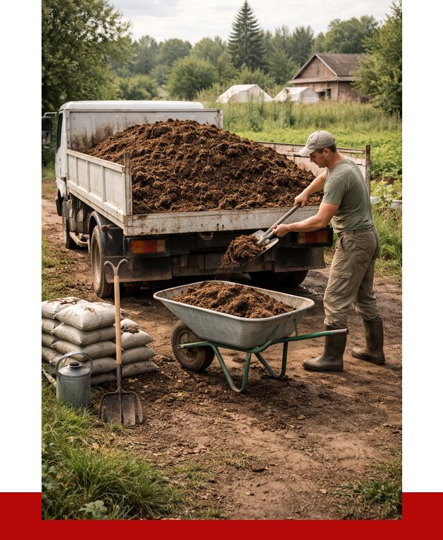 Купить коровий навоз с доставкой в Верхней Пышме от 1847 р. | ПРОНЕРУДВрх