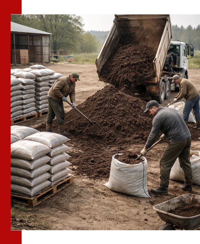 Доставка компоста оптом и в розницу в Верхней Пышме