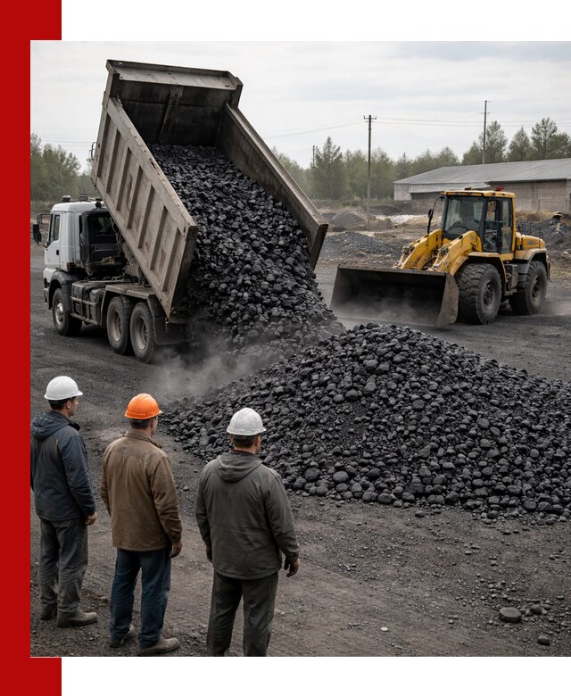 Доставка угля антрацита в Верхней Пышме с самосвалами и погрузкой
