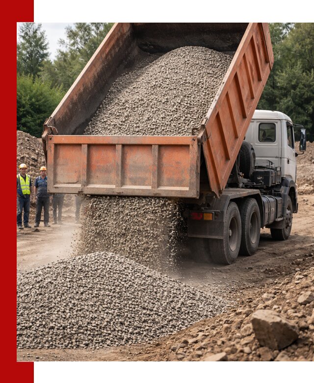 Доставка сыпучих материалов самосвалом в Верхней Пышме быстро и надежно