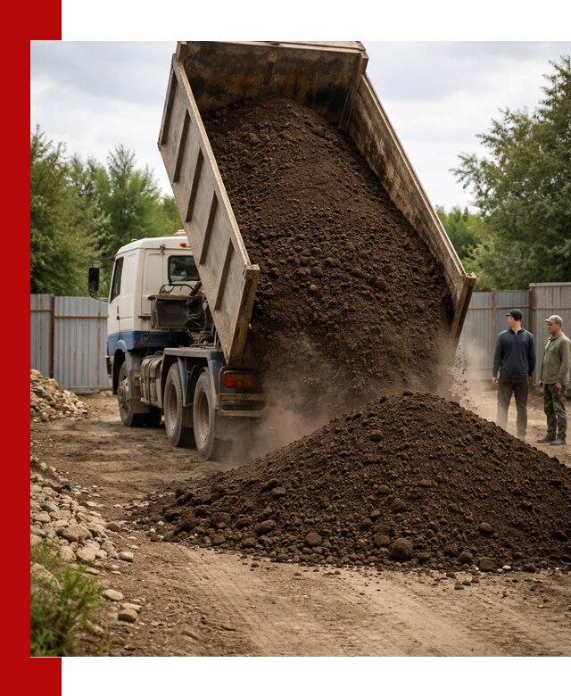 Доставка самосвалом 10 кубов в Верхней Пышме быстро и надёжно