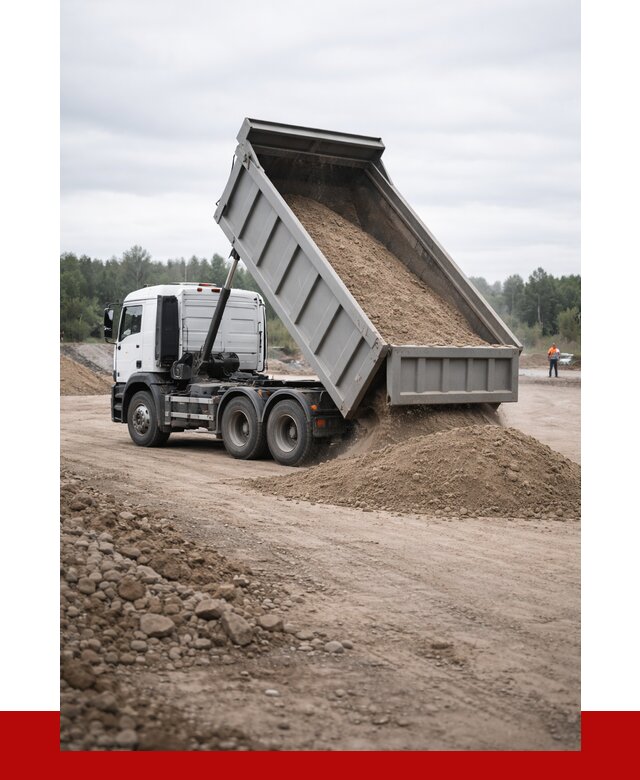 Доставка самосвалом 15 кубов в Верхней Пышме от 6669 руб. | ПРОНЕРУДВрх