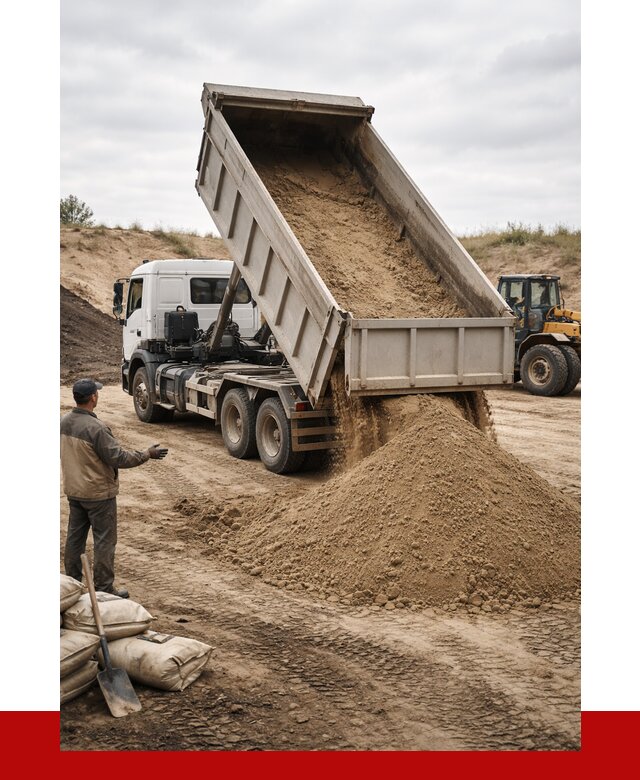 Доставка самосвалом 20 кубов в Верхней Пышме от 7695 р. | ПРОНЕРУДВрх