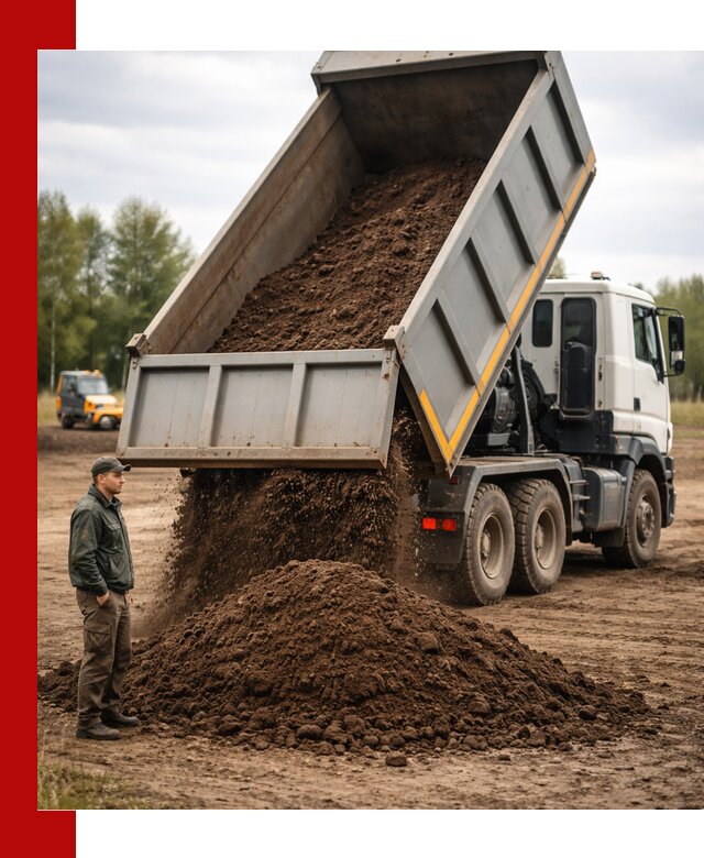 Аренда самосвала с водителем в Верхней Пышме для сыпучих грузов и навоза