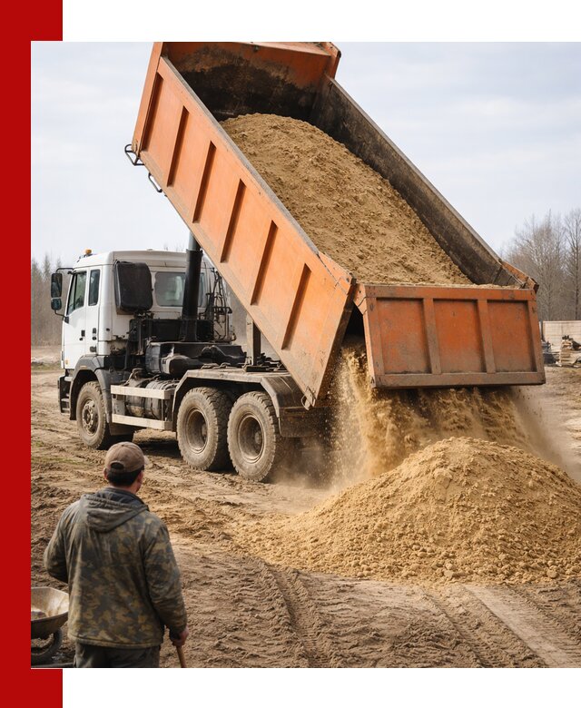 Аренда самосвала 20 тонн для перевозки грузов в Верхней Пышме