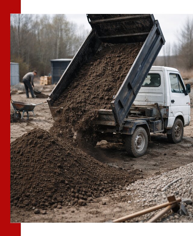 Аренда минисамосвала в Верхней Пышме для доставки сыпучих материалов