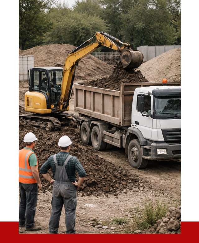 Вывоз грунта в Верхней Пышме от 4617 р. самосвалом | ПРОНЕРУДВрх