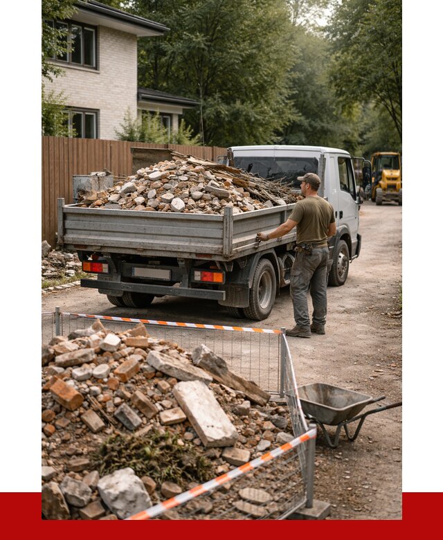 Вывоз строительного мусора с погрузкой в Верхней Пышме от 7695 р | ПРОНЕРУДВрх