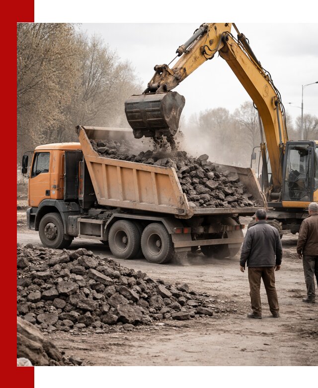 Вывоз асфальта и асфальтового покрытия в Верхней Пышме