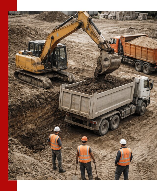 Разработка грунта для строительства и благоустройства в Верхней Пышме