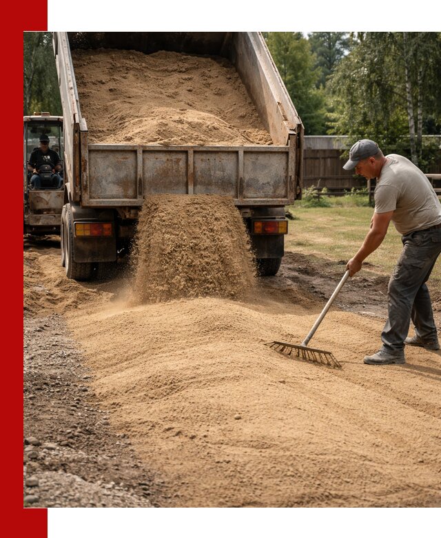 Отсыпка участка песком в Верхней Пышме быстро и качественно